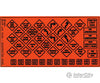 Blair Line 104 Highway Signs -- Construction 1950S-Present (Black Orange) Scenery Details