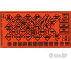 Blair Line 104 Highway Signs -- Construction 1950S-Present (Black Orange) Scenery Details