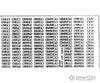 Blair Line 109 Highway Signs -- Street (Black White) Pkg(138) Scenery Details