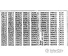 Blair Line 109 Highway Signs -- Street (Black White) Pkg(138) Scenery Details