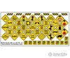 Blair Line 110 Highway Signs -- Warning #4 1948-Present (Black Yellow) Scenery Details