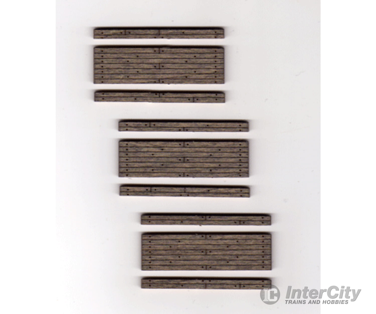 Blair Line 114 1-Lane Wood Grade Crossing -- Kit - 1-3/4 4.4Cm Track Accessories