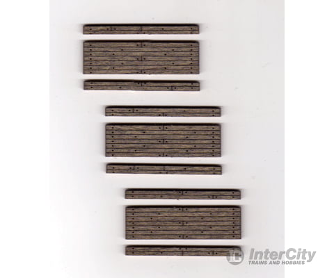 Blair Line 114 1-Lane Wood Grade Crossing -- Kit - 1-3/4 4.4Cm Track Accessories