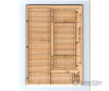 Blair Line 123 Wood Depot Baggage Cart Crossing Laser Cut Kit Pkg(3) Track Accessories
