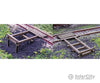 Blair Line 124 Handcar Set-Off - Kit (Laser Cut Wood) -- 1 X 11/16 2.5 1.8Cm Pkg(3) Track