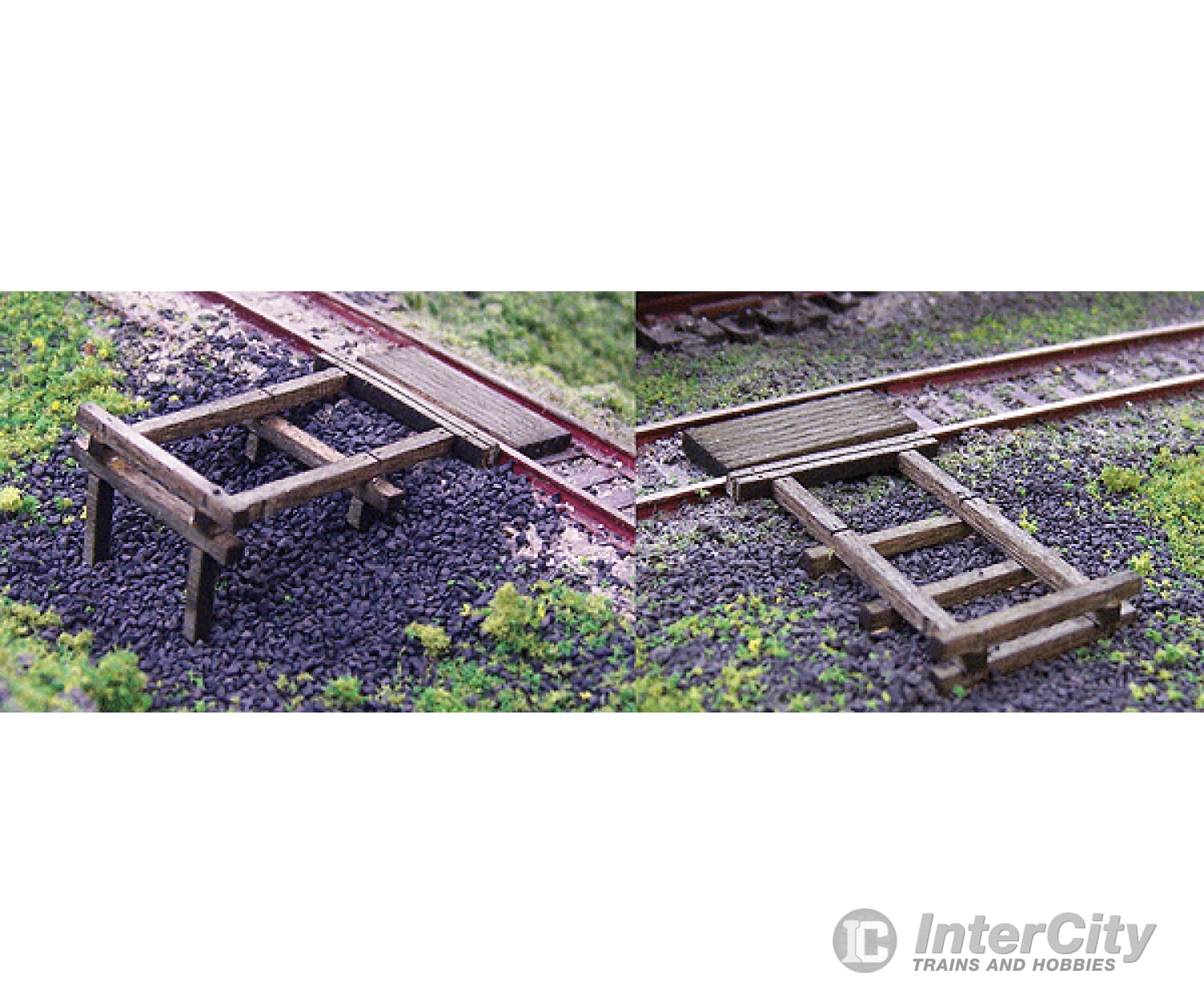 Blair Line 124 Handcar Set-Off - Kit (Laser Cut Wood) -- 1 X 11/16 2.5 1.8Cm Pkg(3) Track