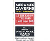 Blair Line 1252 Barn Sign Decals -- Set #3 - Meramac Caverns Will Meet God First National Bank