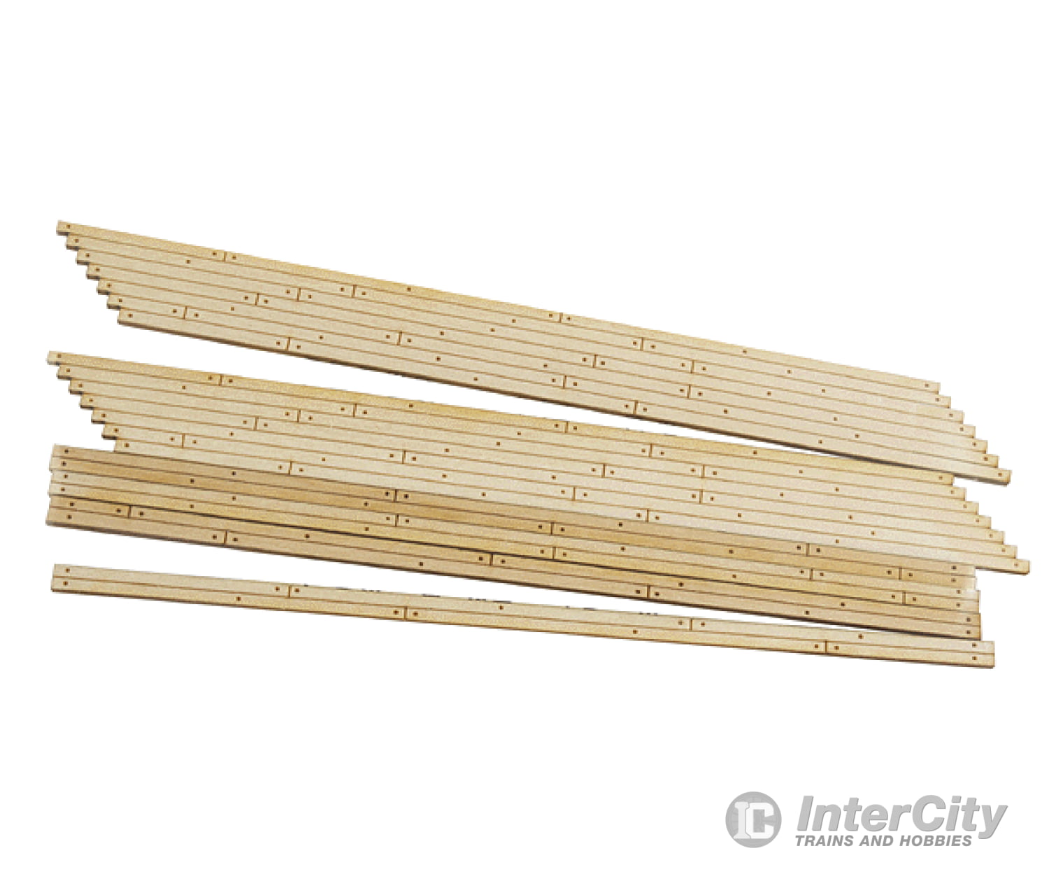 Blair Line 132 Wood Grade Crossing Pkg(2) -- Left Angled Track Accessories