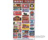 Blair Line 135 Vintage Feed & Seed Storefront Advertising Signs Scenery Details