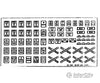 Blair Line 142 Highway Signs -- Vintage Regulatory 1930S-1950S (Black White) Scenery Details