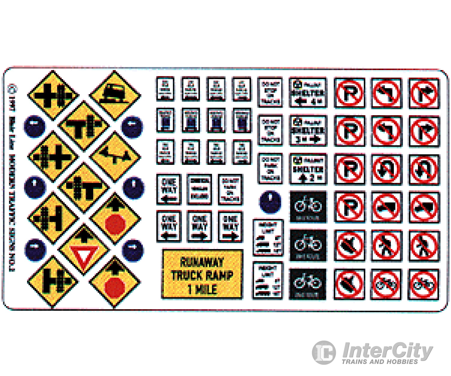 Blair Line 147 Highway Signs -- Modern Traffic (1971-Present Full-Color) Scenery Details