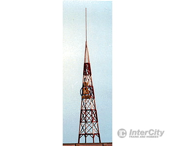 Blair Line 1516 Tv Broadcast Tower W/Assorted Station Numbers (Laser-Cut Wood Kit) -- 1 Square 2.5Cm