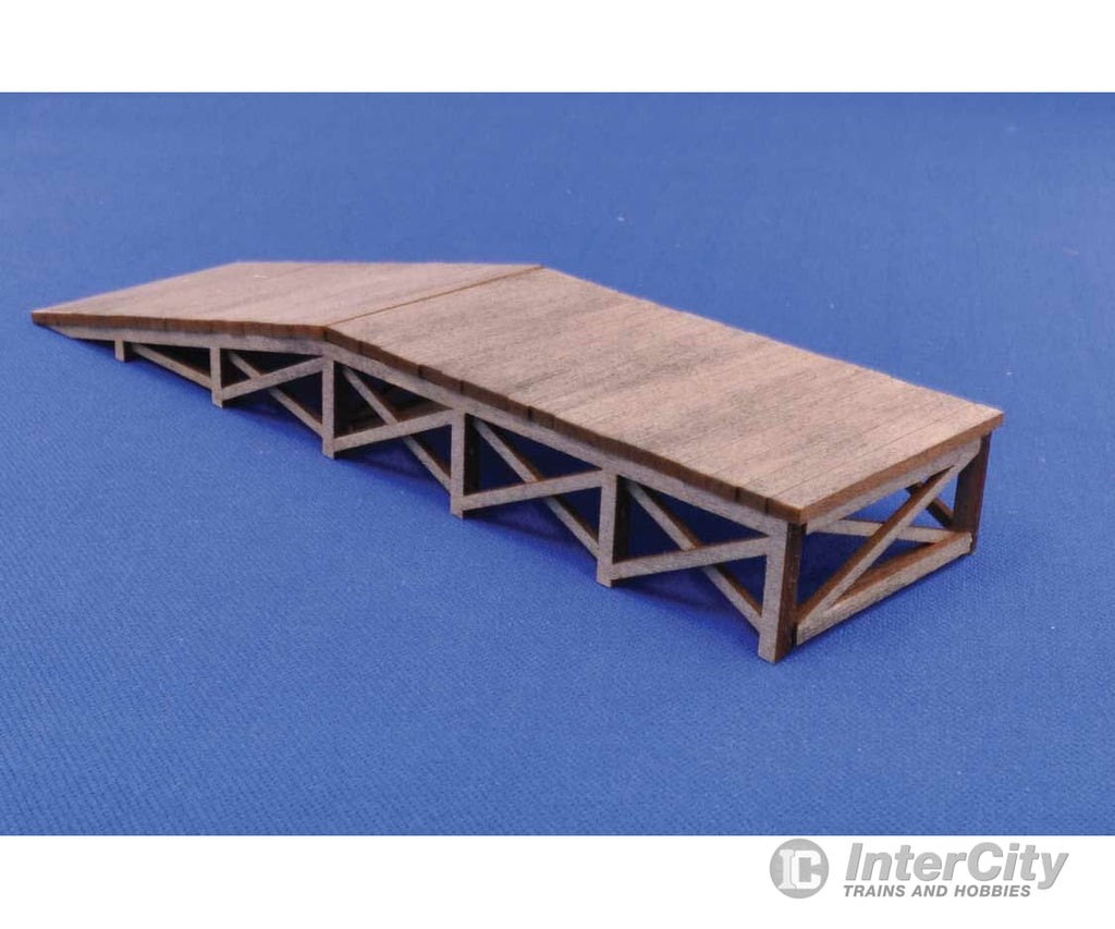 Blair Line 174 Wood Loading Ramp -- Kit - 5-3/4 X 1-1/2 14.6 3.8Cm Structures