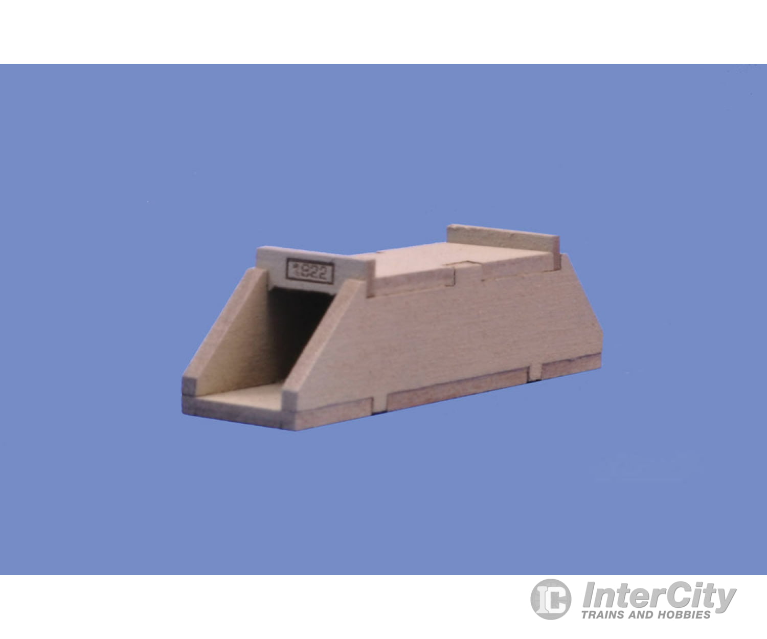 Blair Line 1808 Concrete Box Culvert -- 2-3/16 X 1/2 5.6 1.3 1.3Cm Scenery Details