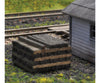 Blair Line 1811 Pile O Ties - Assembled -- Stained Pkg(2) Scenery Details