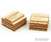 Blair Line 1812 Pile O Ties - Assembled -- Unstained Pkg(2) Scenery Details