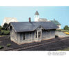 Blair Line 185 Chesapeake & Ohio Depot - Standard #1 Design (Laser-Cut Wood Kit) -- 2-3/4 X 7 6.8