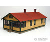 Blair Line 194 Santa Fe 6-Room Section House -- Kit - 6-3/4 X 3-27/64 16.9 8.6Cm Structures