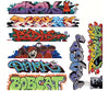 Blair Line 2258 Graffiti Decals Mega Set -- #9 Pkg(9)