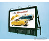 Blair Line 2431 Laser-Cut Wood Billboards (1 Billboard Frame Lamp Shades & Two Signs) -- Lattice