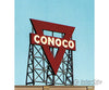 Blair Line 2515 Laser-Cut Wood Billboard Kits - Large For Ho S & O -- Conoco 3.1 Wide X 3.5 Tall