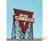 Blair Line 2515 Laser-Cut Wood Billboard Kits - Large For Ho S & O -- Conoco 3.1 Wide X 3.5 Tall