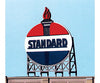 Blair Line 2522 Laser-Cut Wood Billboard Kits - Large For Ho S & O -- Standard Oil 3.10 X 3.75