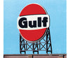 Blair Line 2523 Laser-Cut Wood Billboard Kits - Large For Ho S & O -- Gulf Oil 3.00 X 3.87 Scenery