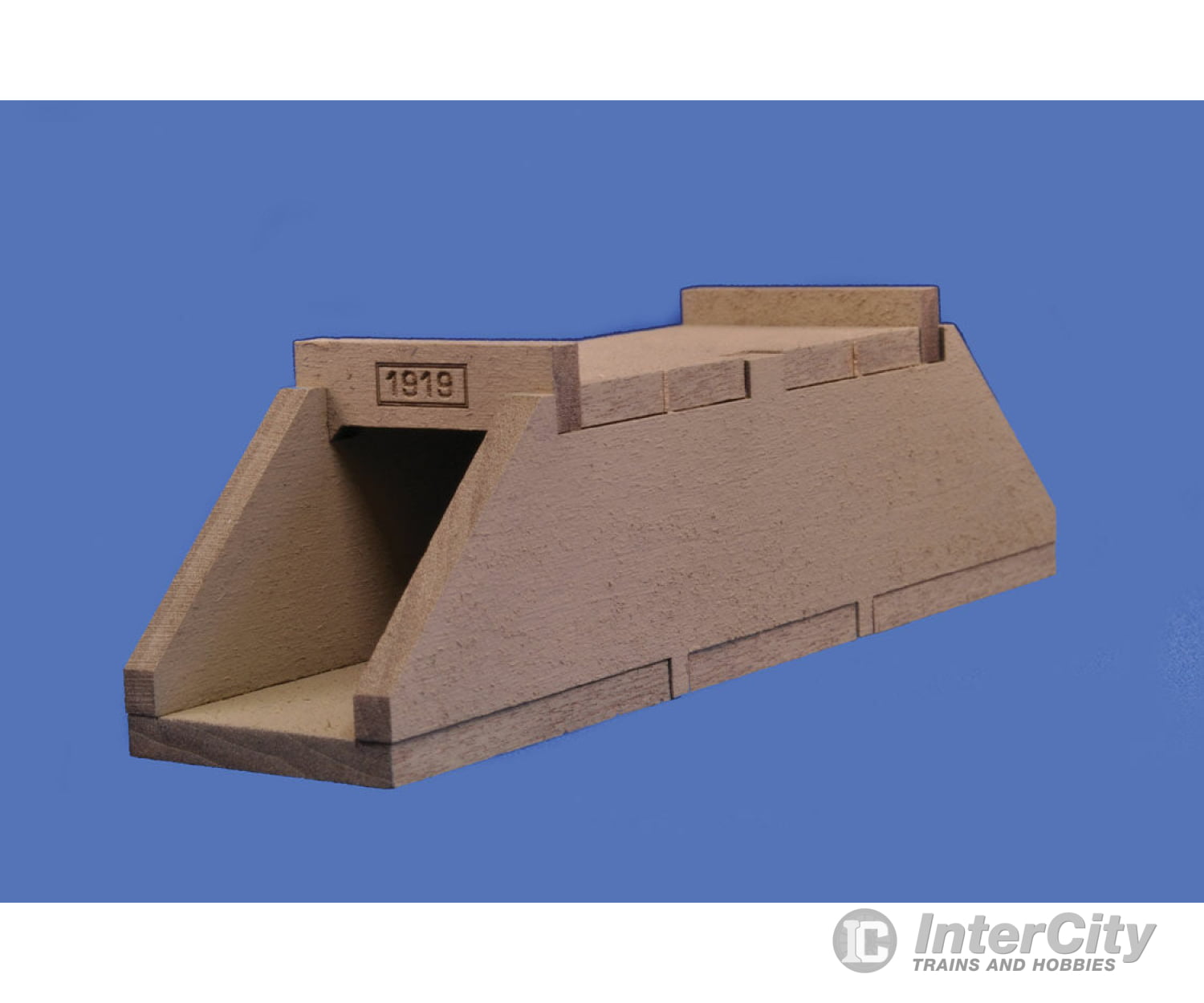 Blair Line 2807 Concrete Box Culvert -- 3-7/8 X 1 9.8 2.5 2.5Cm Scenery Details