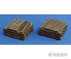 Blair Line 2811 Pile O Ties -- Assembled - Stained Pkg(2) Scenery Details