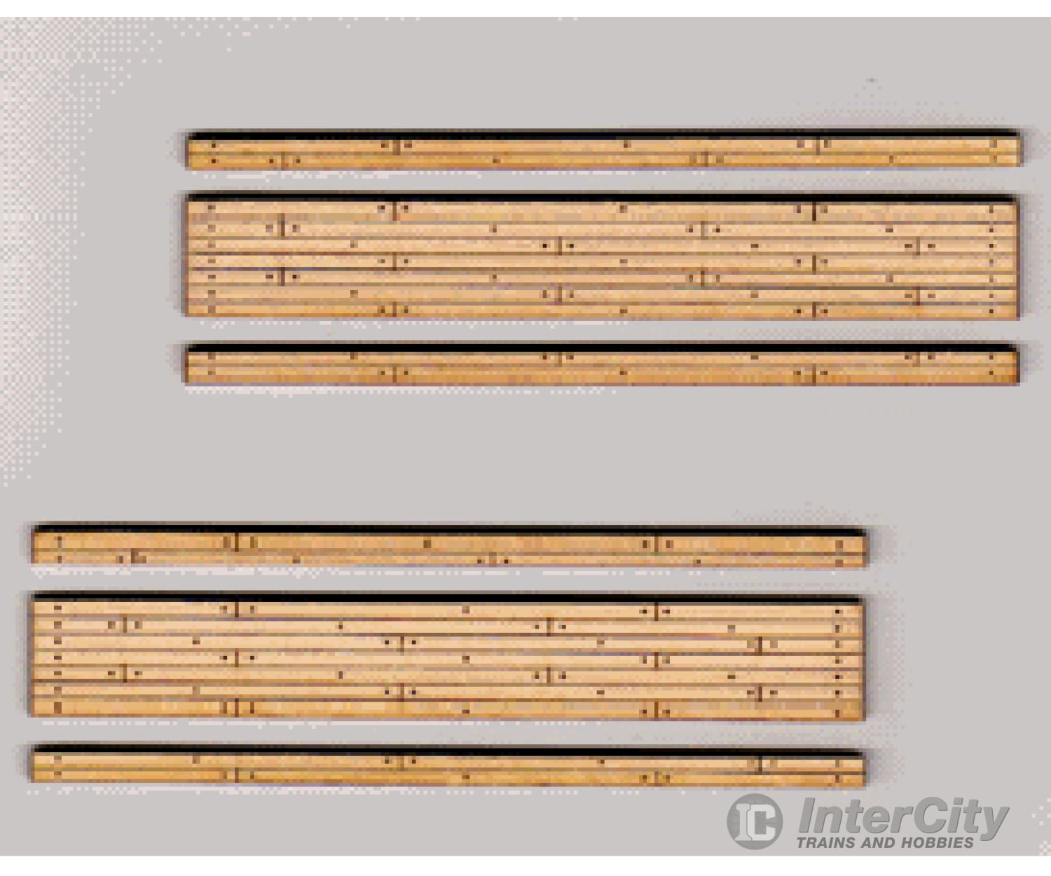 Blair Line 65 Wood Grade Crossing Pkg(2) Track Accessories