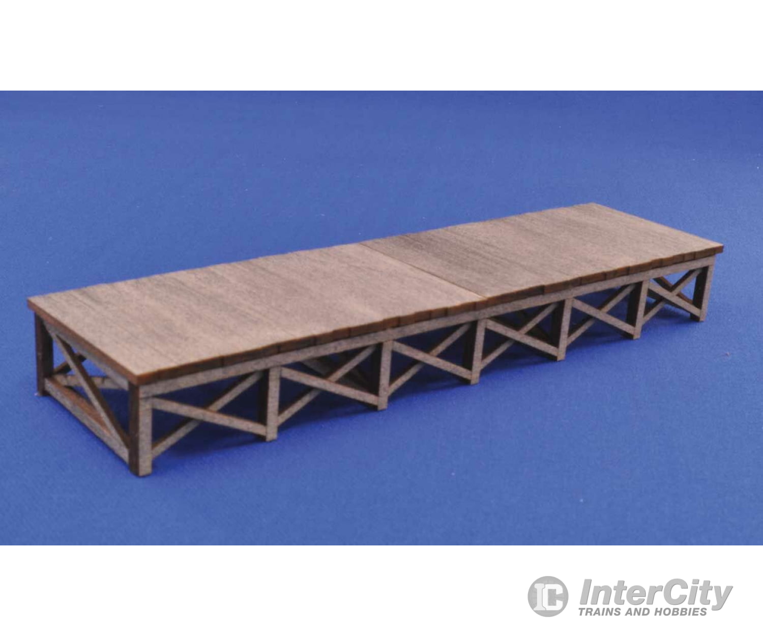 Blair Line 72 Loading Dock -- Laser-Cut Wood Kit - 3 X 3/4 7.6 5.9Cm Structures