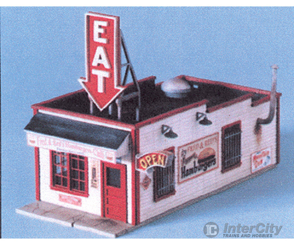 Blair Line 90 Fred & Reds Hamburgers -- Kit - 1-1/8 X 2-1/2 2.9 6.4Cm Structures