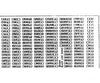 Blair Line 109 Highway Signs -- Street (Black White) Pkg(138) Scenery Details