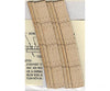 Blair Line 127 Laser-Cut Curved 2-Lane Wood Grade Crossing Pkg(2) -- 22 55.9Cm Radius Track