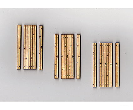 Blair Line 133 One Lane Wood Grade Crossing -- Kit - Pkg(2) Track Accessories