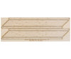 Blair Line 134 Wood Grade Crossing Pkg(2) -- Right Angled Track Accessories