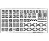 Blair Line 142 Highway Signs -- Vintage Regulatory 1930S-1950S (Black White) Scenery Details