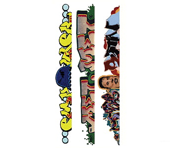 Blair Line 2247 Graffiti Decals Mega Set -- #4 Pkg(3)