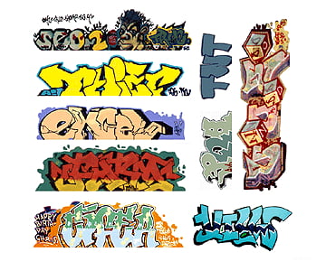 Blair Line 2249 Graffiti Decals Mega Set -- #6 Pkg(9)