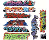 Blair Line 2258 Graffiti Decals Mega Set -- #9 Pkg(9)