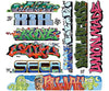 Blair Line 2260 Graffiti Decals Mega Set -- #11 Pkg(9)