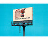 Blair Line 2434 Laser-Cut Wood Billboards (1 Billboard Frame Lamp Shades & Two Signs) -- Pylon 1960S