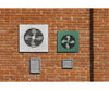 Blair Line 2707 Wall Fans & Vents - Kit -- 6 15 Scratch Building Supplies