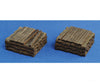 Blair Line 2811 Pile O Ties -- Assembled - Stained Pkg(2) Scenery Details