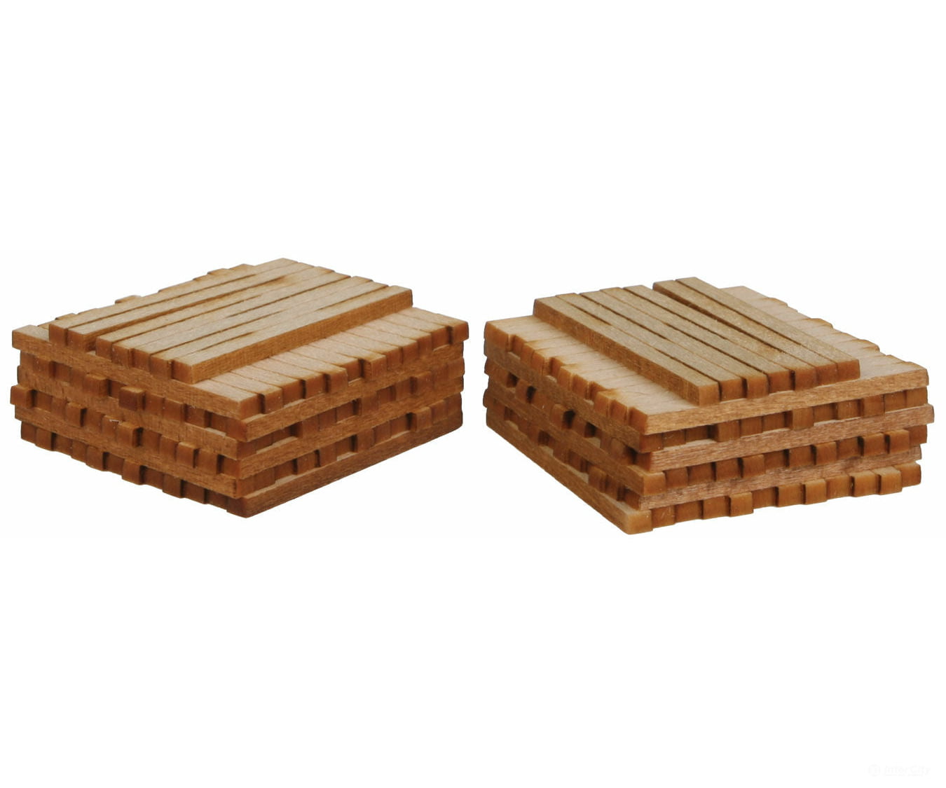 Blair Line 2812 Pile O’ Ties - Assembled -- Unstained Pkg(2) Scenery Details