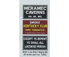Blair Line 1253 Barn Sign Decals -- Set #4 - Meramac Caverns Except Ye Repent Kentucky Club