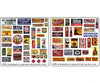 Blair Line 60 Storefront & Advertising Signs -- Porcelain Set #1 Scenery Details