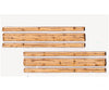 Blair Line 22 Wood Grade Crossing Pkg(2) -- Two Lane Track Accessories