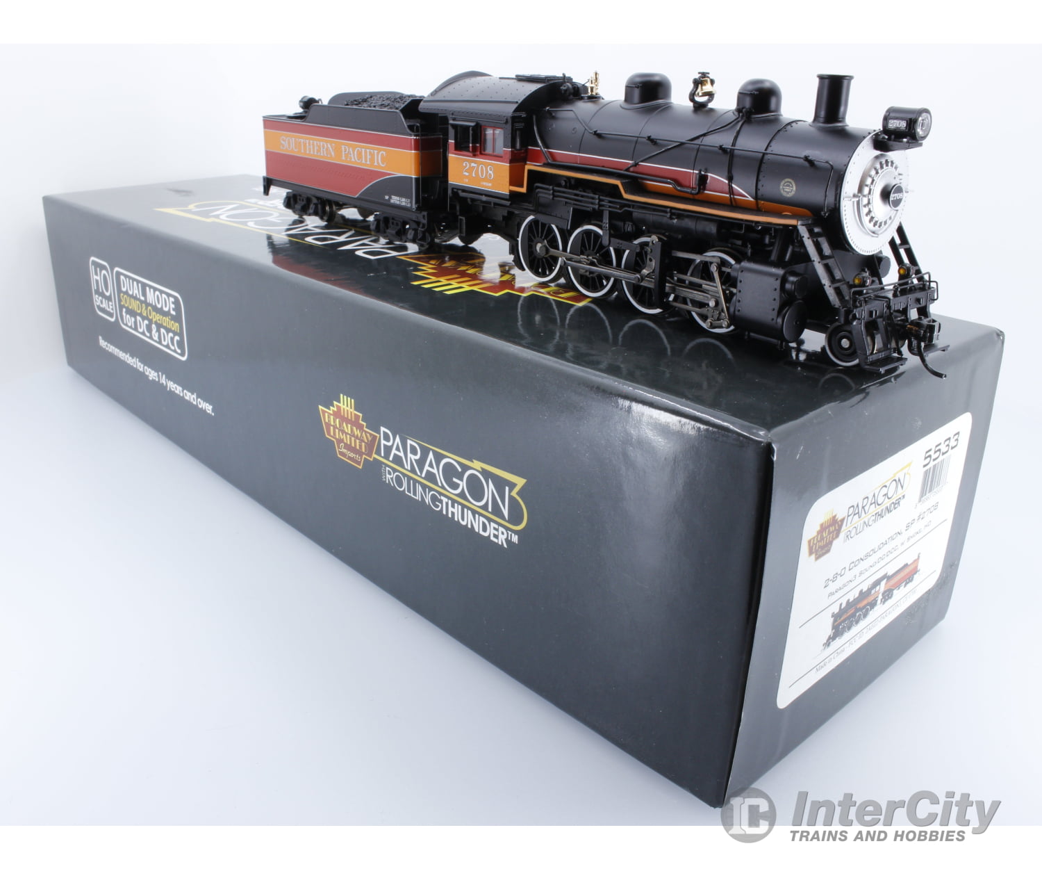 Bli 5533 Ho Sp 2 - 8 - 0 Consolidation Road Number 2078 Dcc/Sound Paragon 3 Locomotives